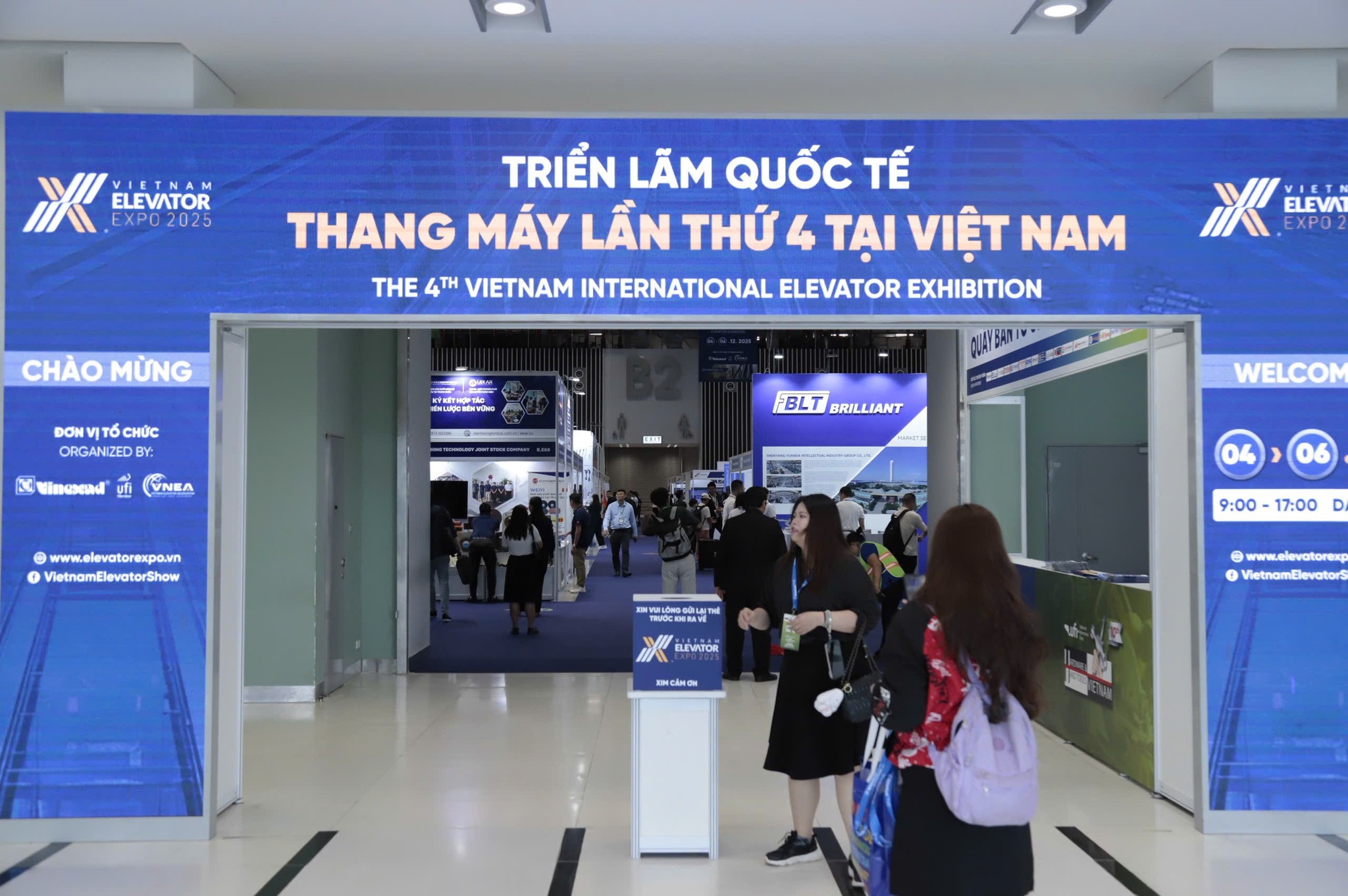 Đông đảo các cá nhân và tổ chức đã tới tham dự khai mạc Triển lãm Vietnam Expo 2025