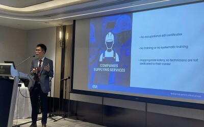 Vietnam unveils elevator safety service app on the global stage