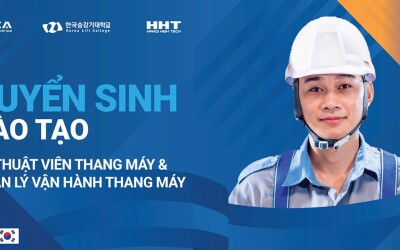 Thông báo tuyển sinh đào tạo Kỹ thuật viên thang máy và Quản lý vận hành thang máy